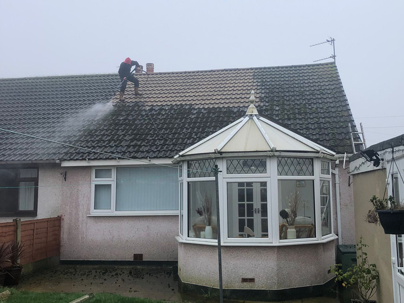 roof clean